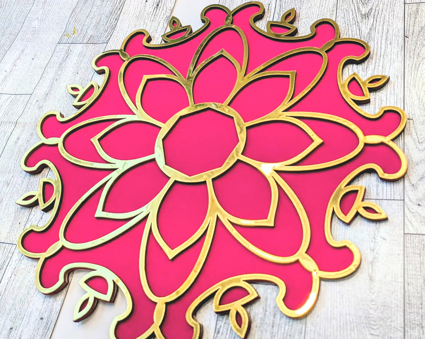 Velvet MDF Rangoli Mat