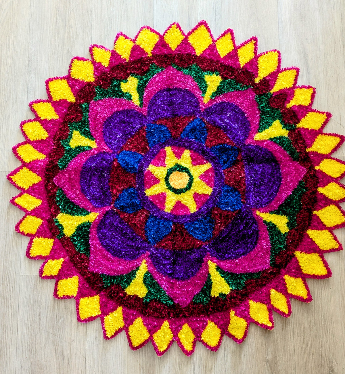 Reusable Rangoli Mat