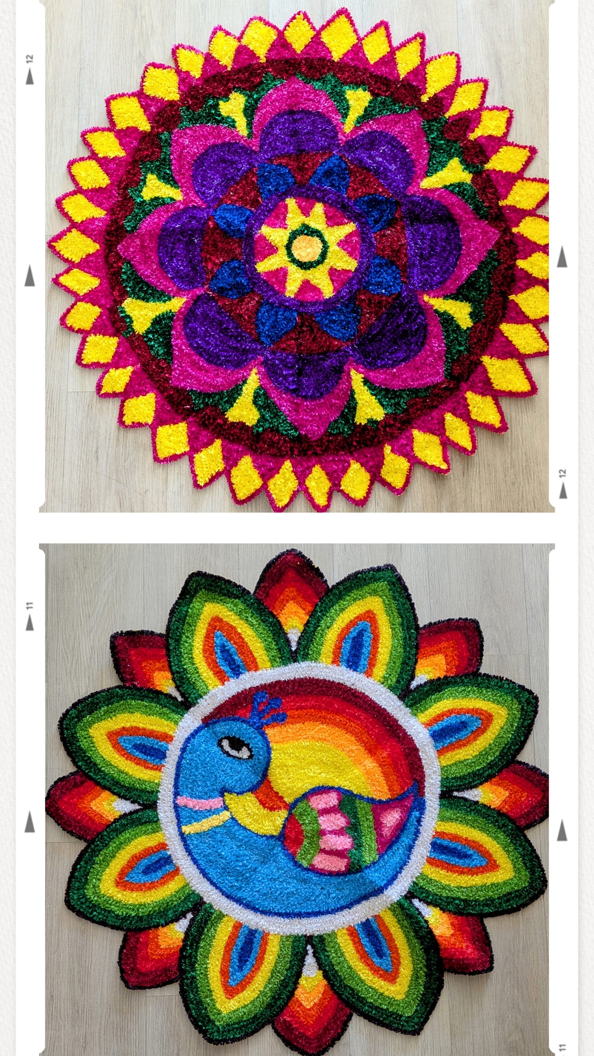 Reusable Rangoli Mat