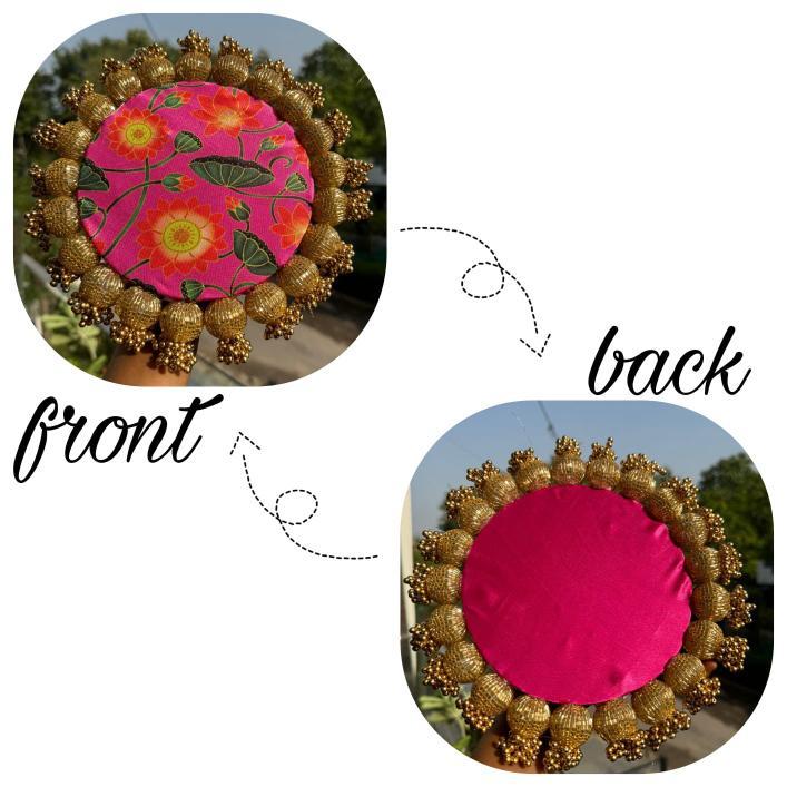 Patola/Pichwai/Lotus Reversible Platters