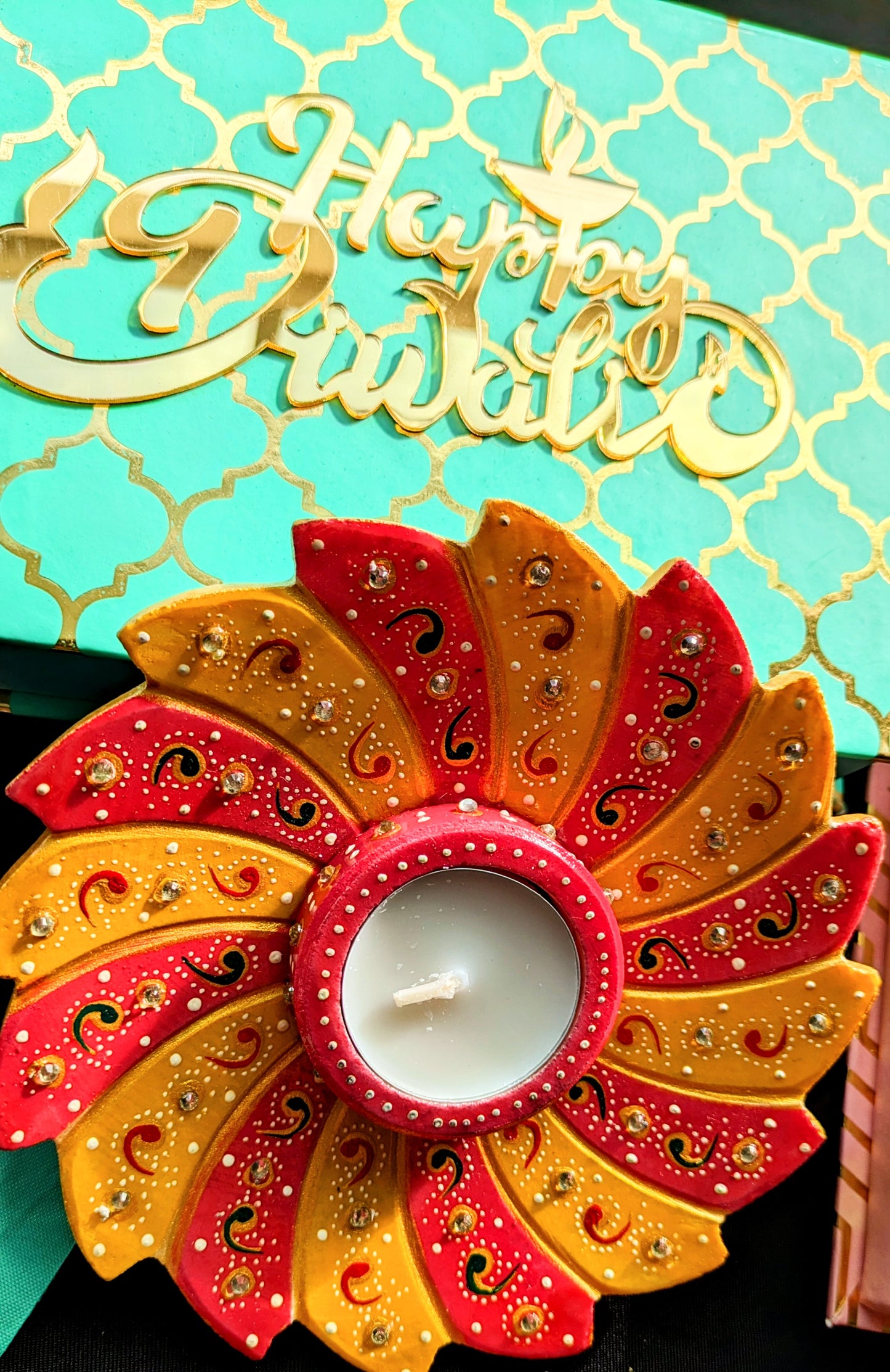 Marble Tlight Diwali Hamper