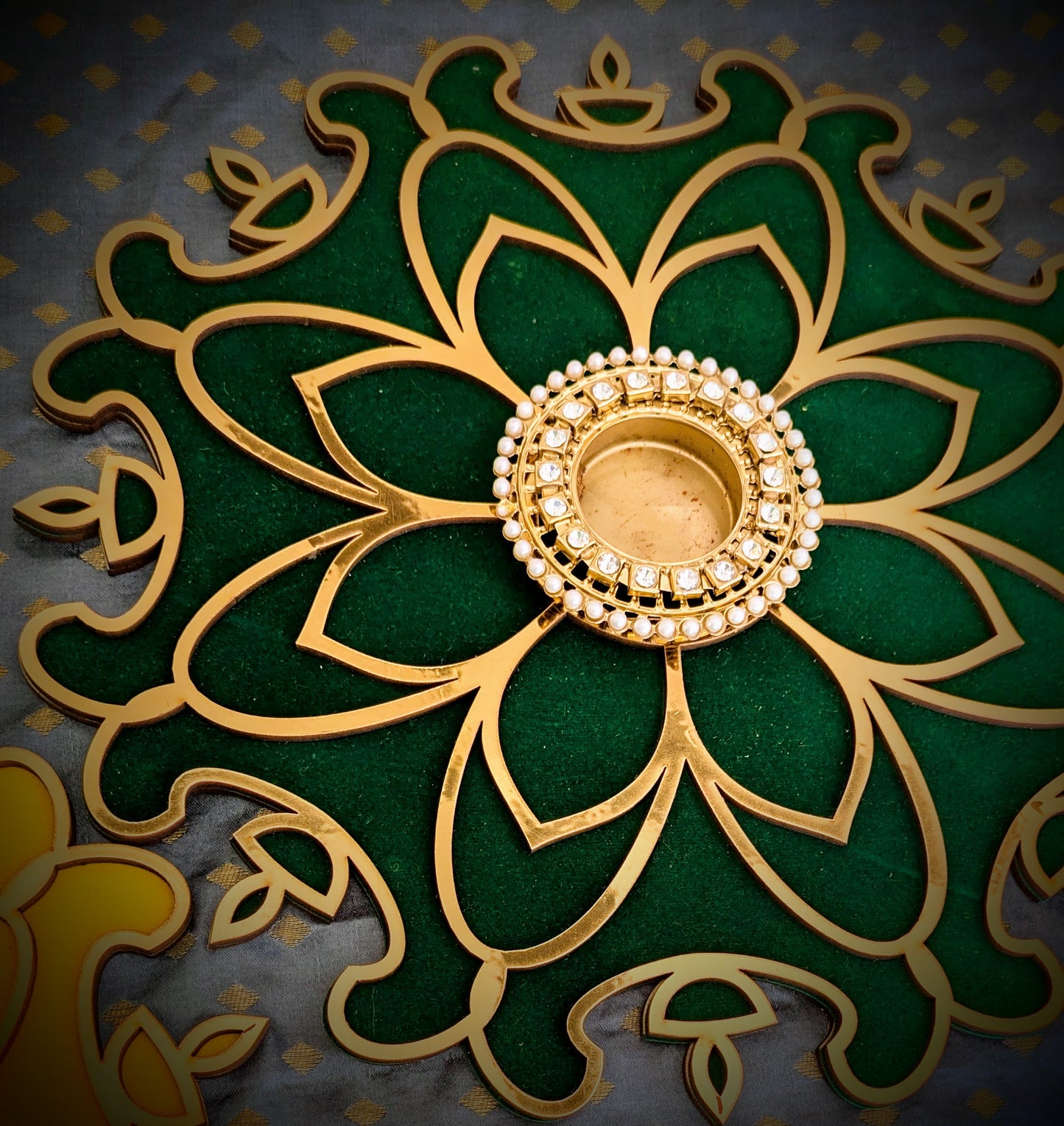 Velvet MDF Rangoli Mat