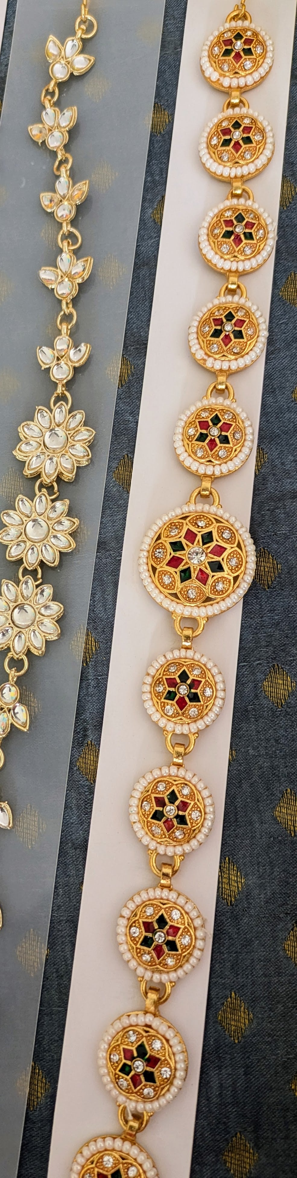 Kundan Mathapatti/Sheeshphhol/ Indian Bollywood Style Rajputi Kundan Matha Patti