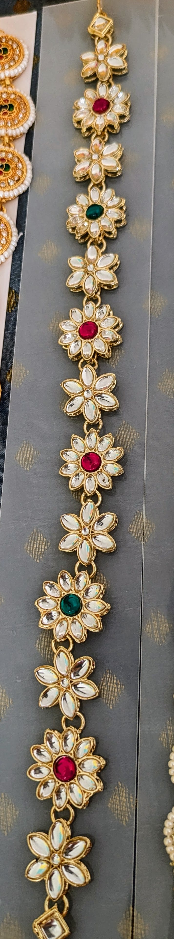 Kundan Mathapatti/Sheeshphhol/ Indian Bollywood Style Rajputi Kundan Matha Patti