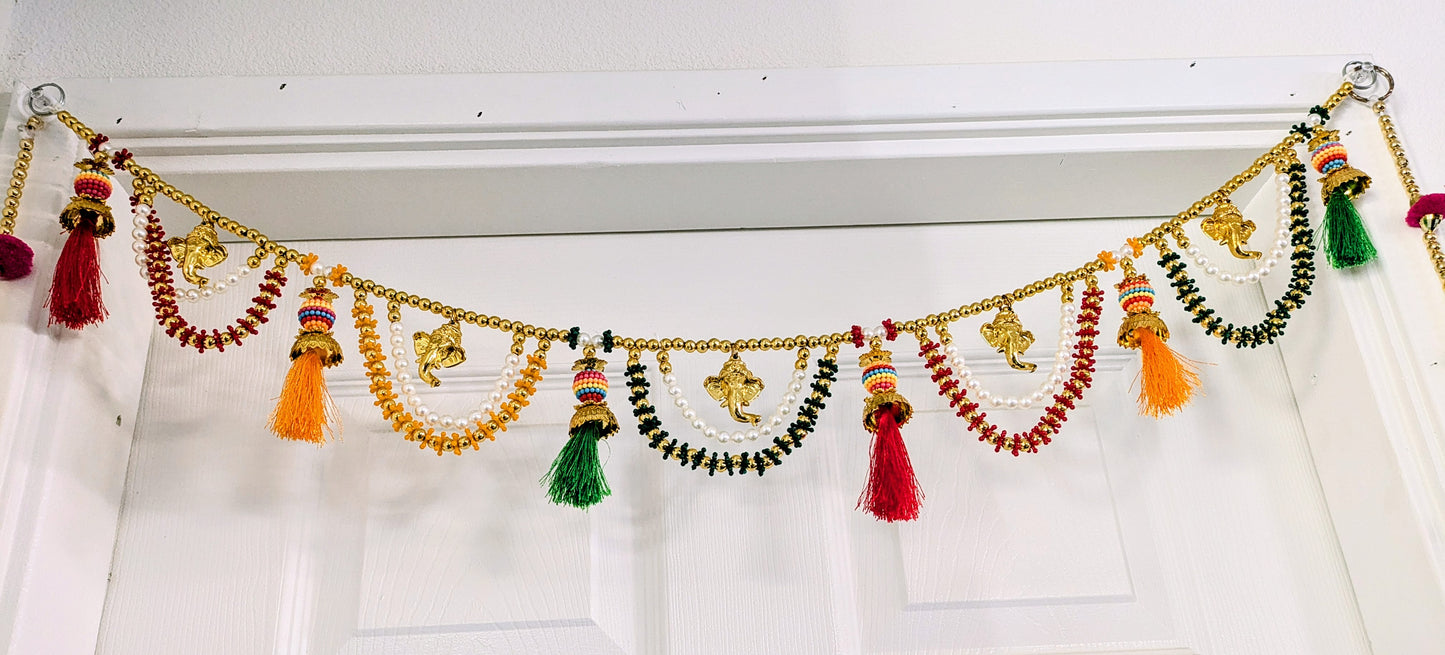 Diwali Traditional Toran for Entrance Door/ Peacock toran