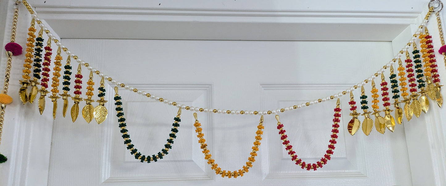 Diwali Traditional Toran for Entrance Door/ Peacock toran