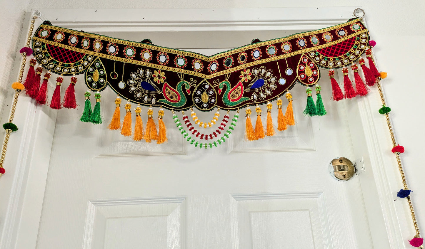 Diwali Traditional Toran for Entrance Door/ Peacock toran