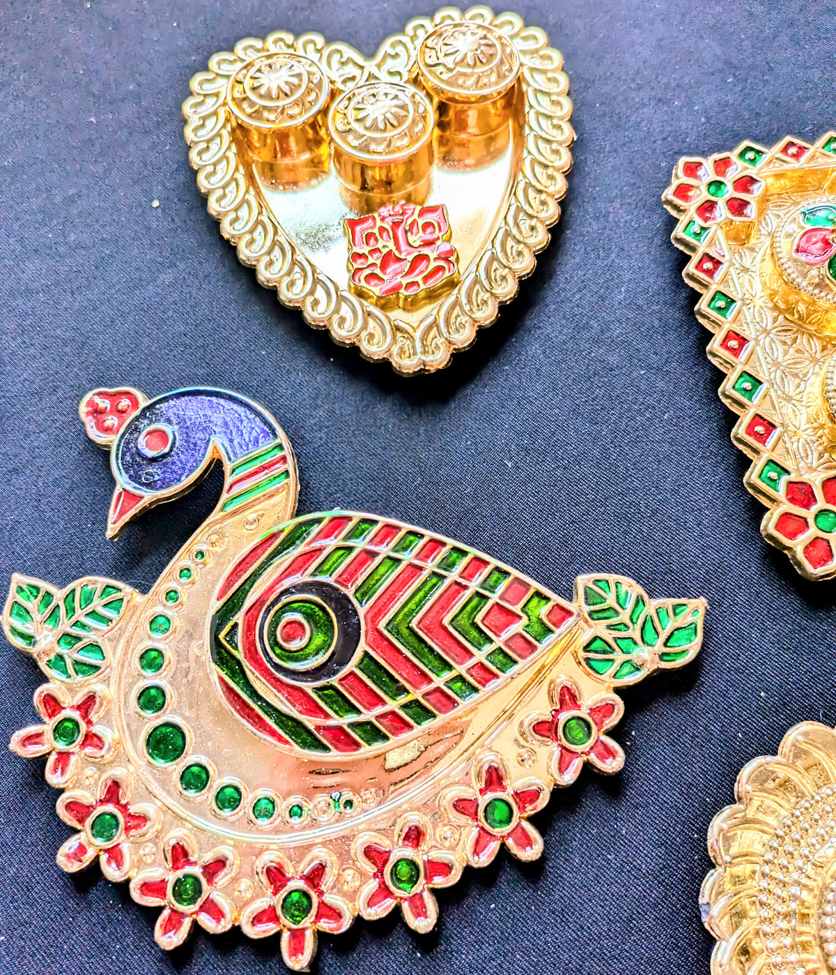 Roli Chawal Kumkum Platter/Puja thali