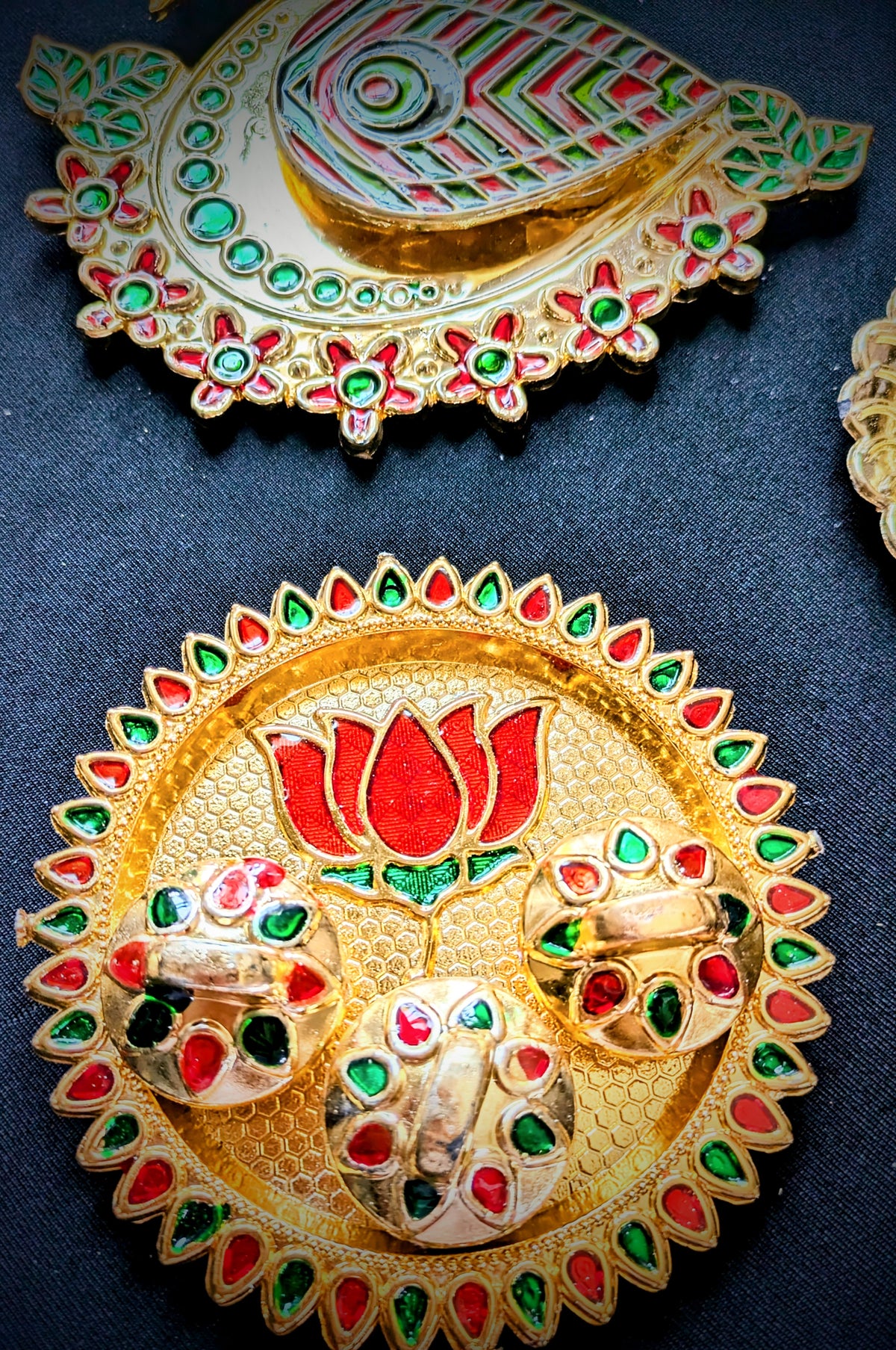 Roli Chawal Kumkum Platter/Puja thali