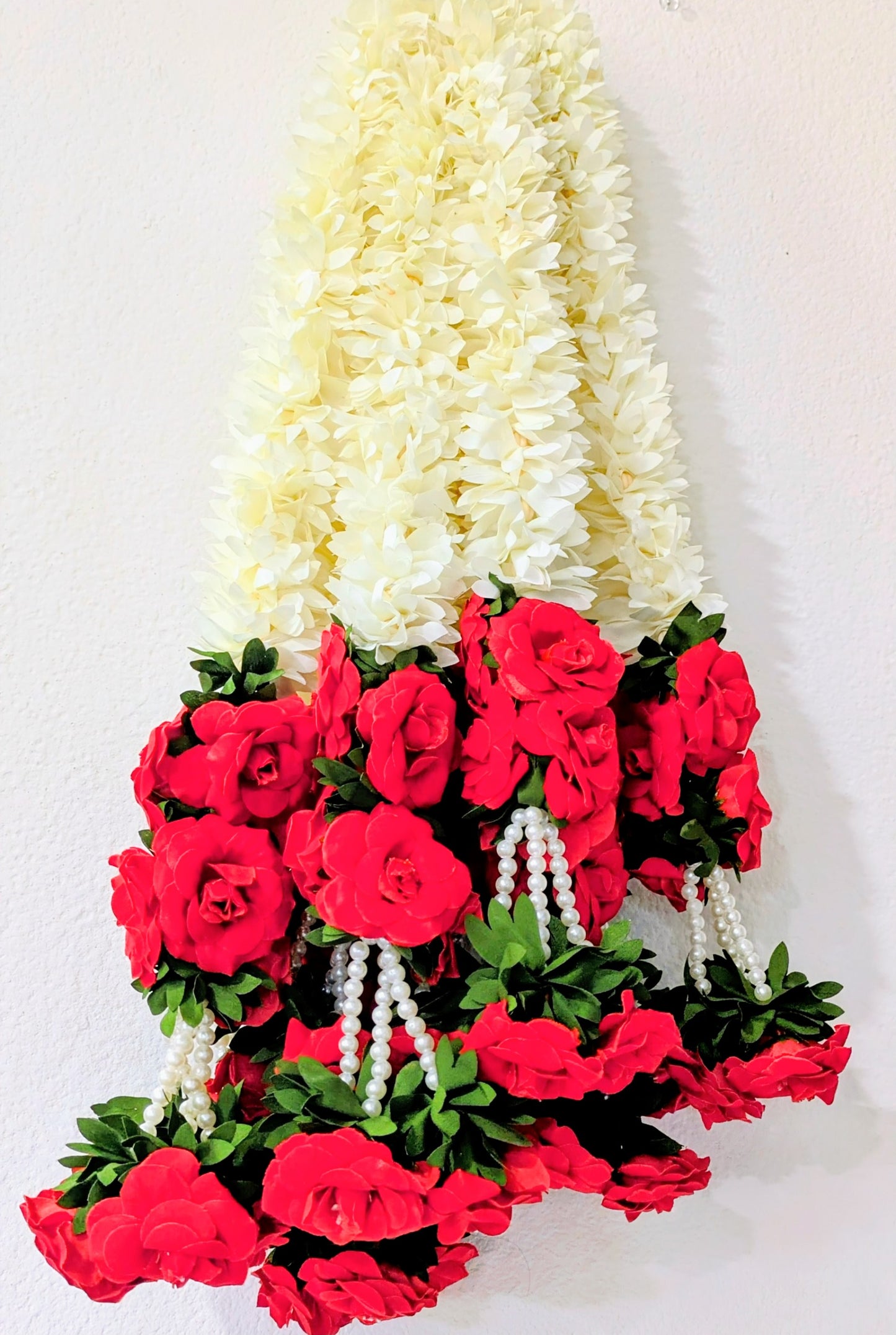 Rose Flower Garland ( Pair )