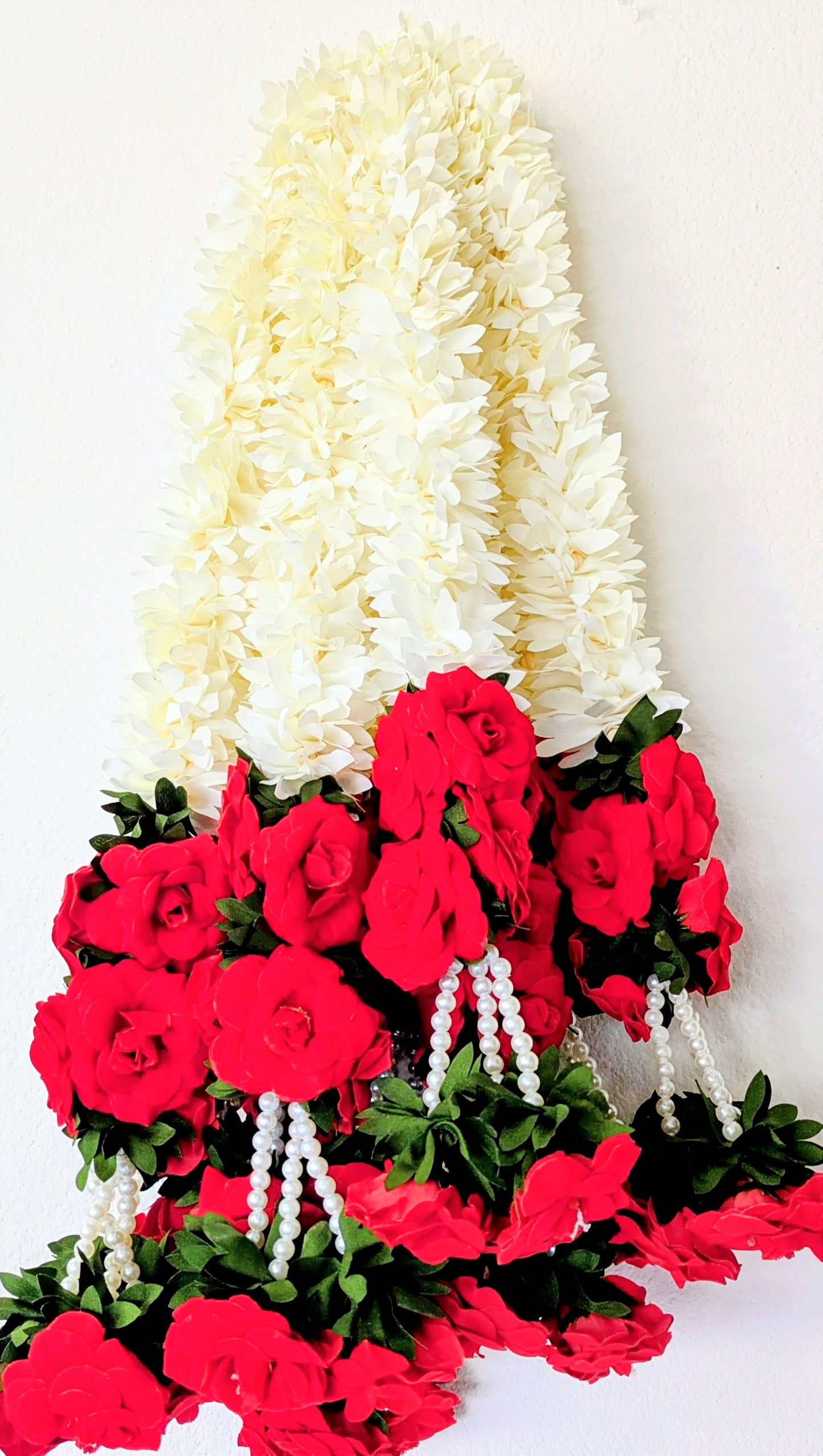 Rose Flower Garland ( Pair )