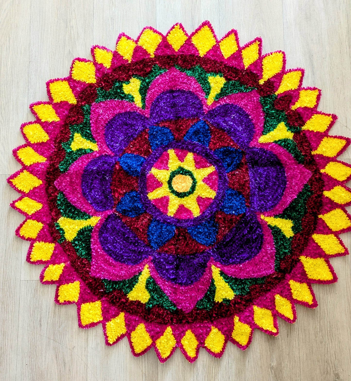 Reusable Rangoli Mat
