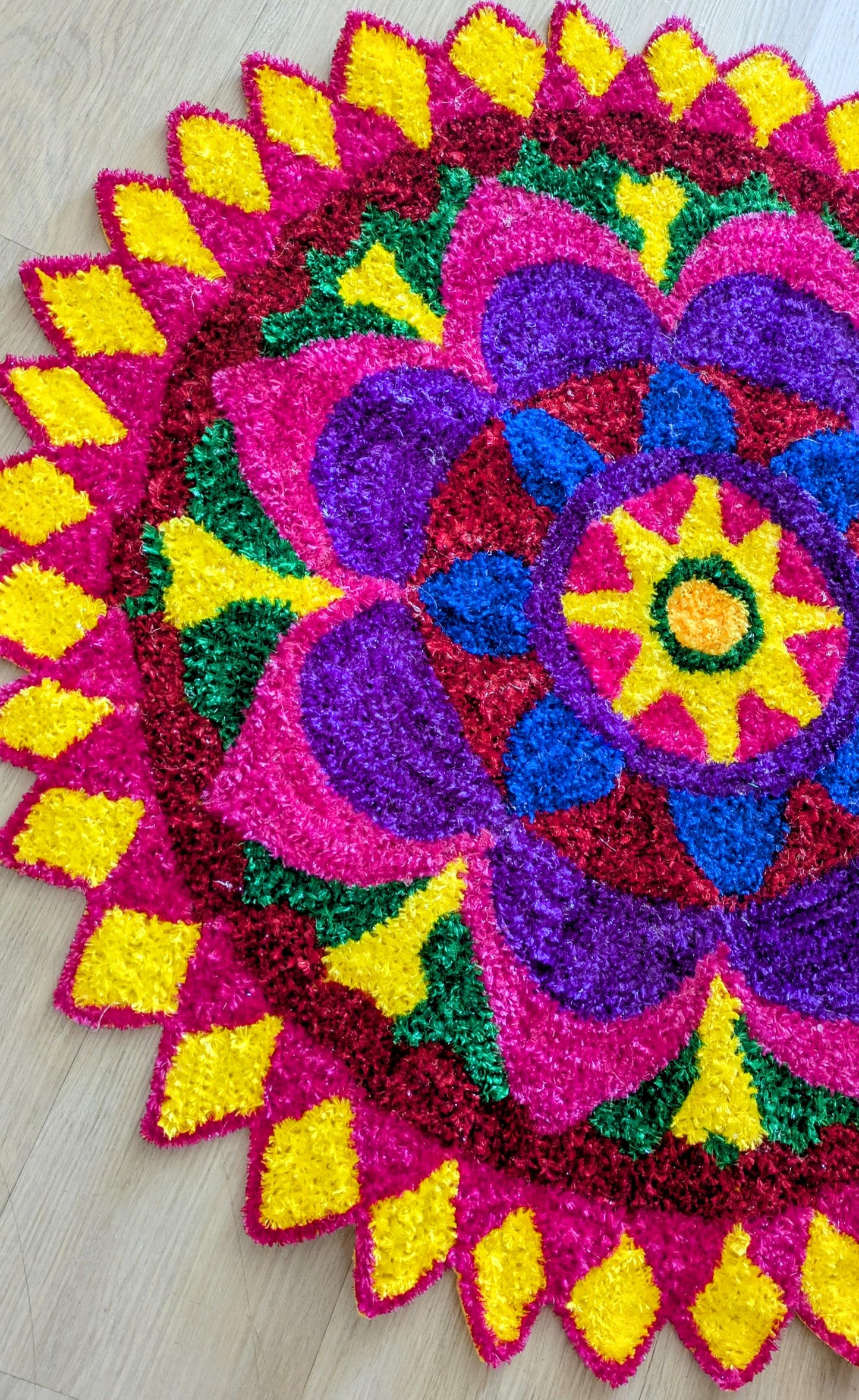 Reusable Rangoli Mat