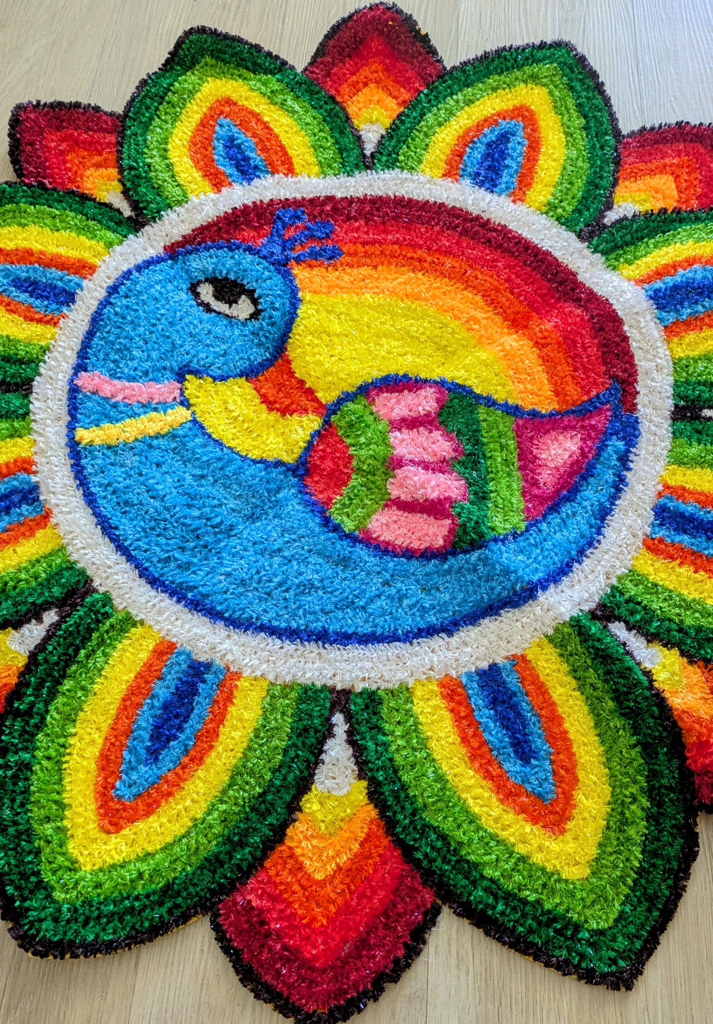 Reusable Rangoli Mat