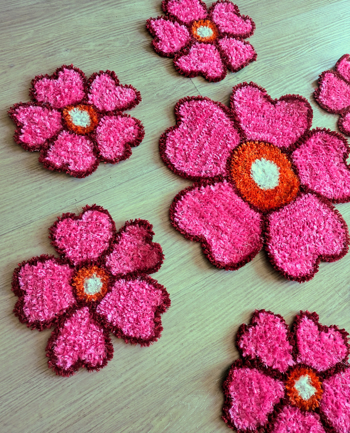 Reusable Rangoli Mat Set