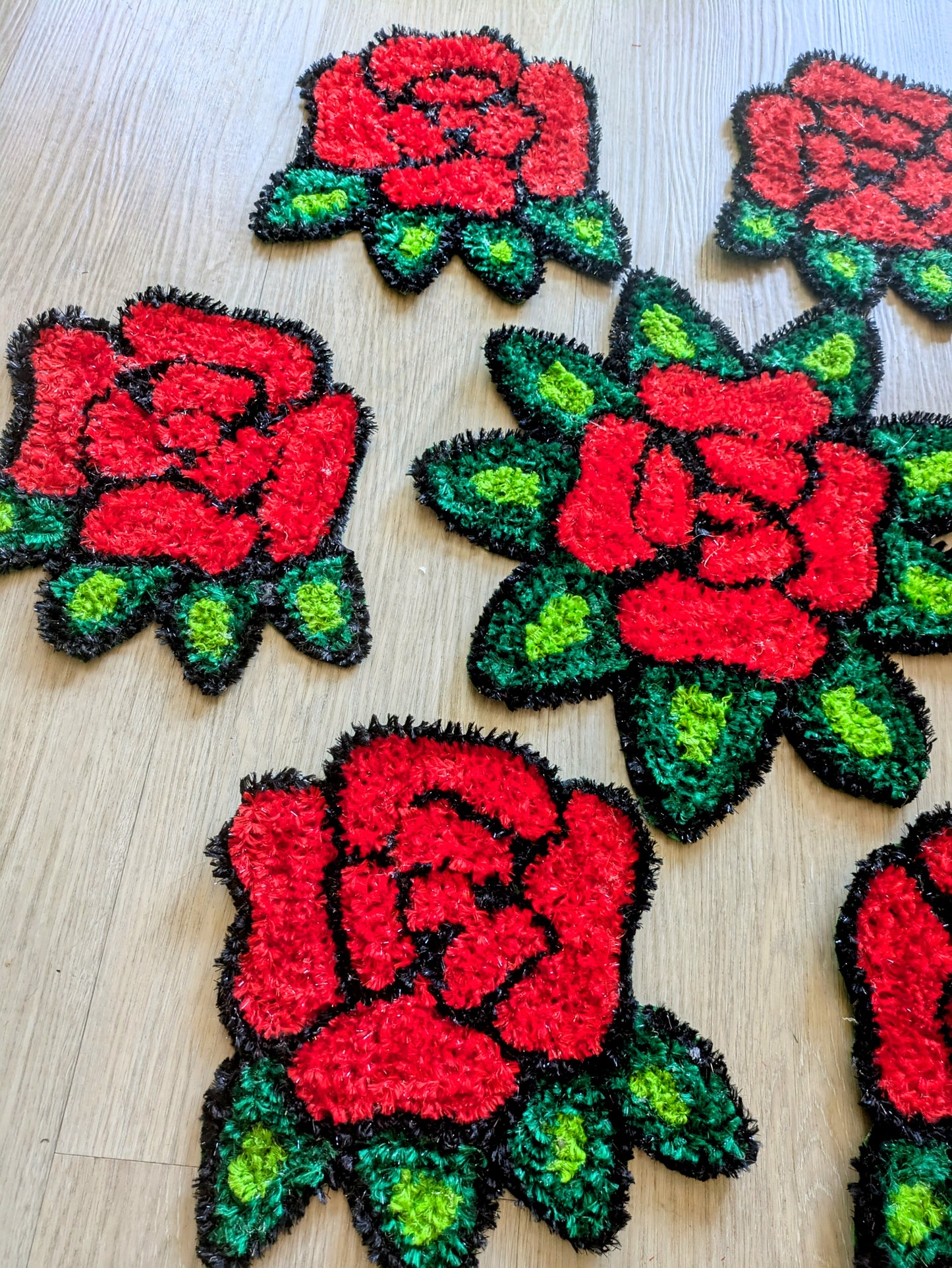 Reusable Rangoli Mat Set