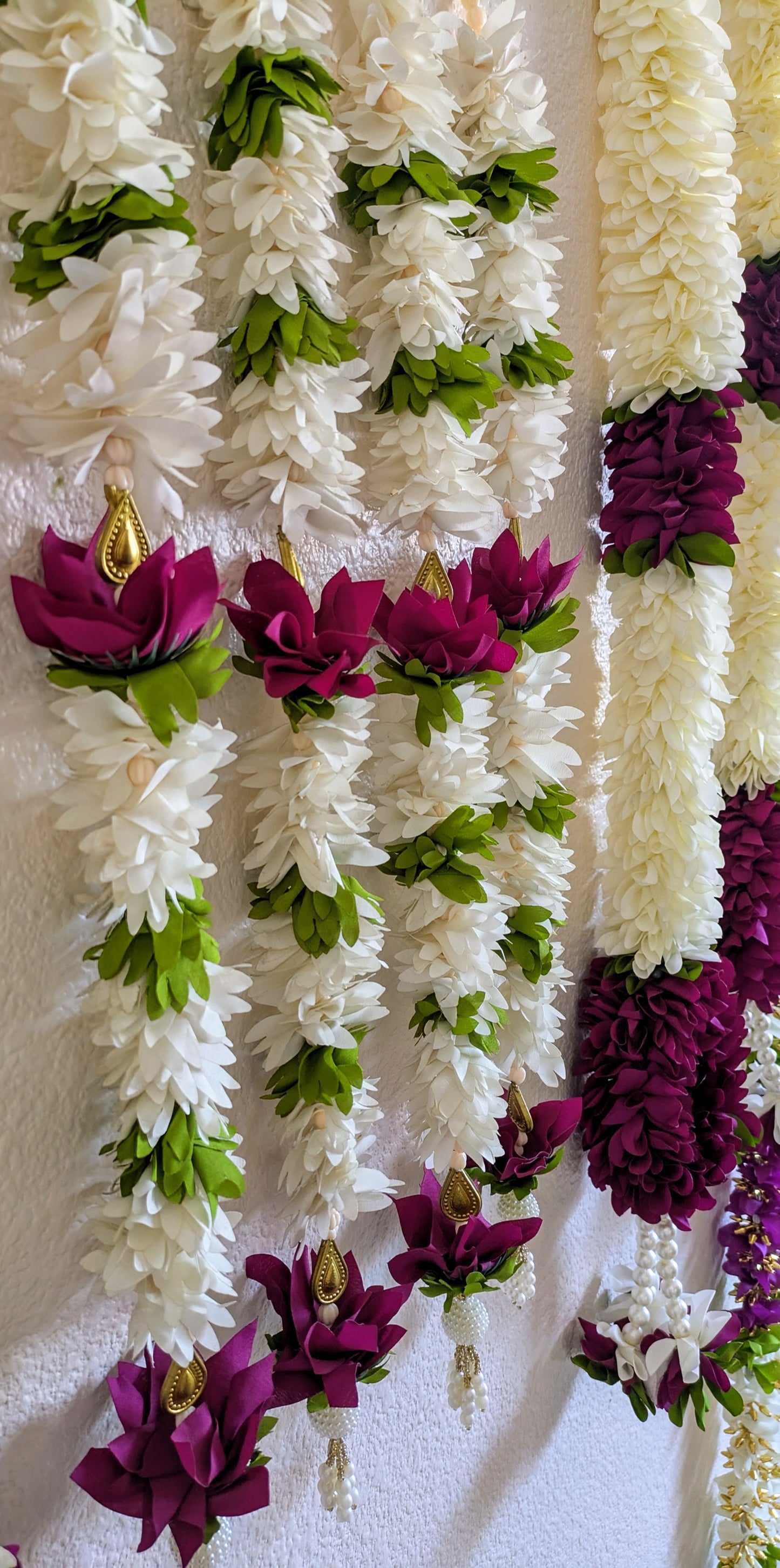 Fabric flower latkan ( Pair )