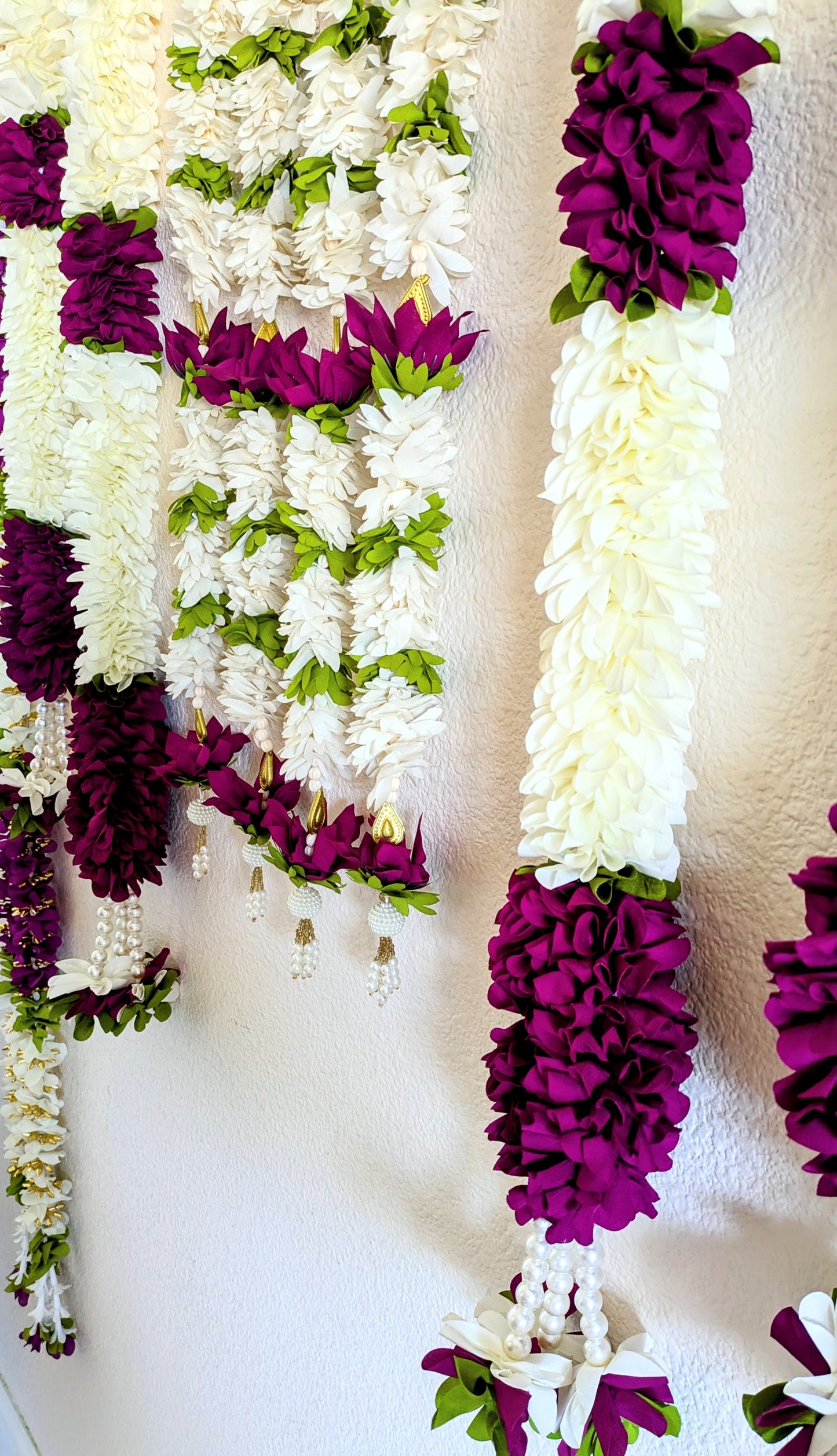 Fabric flower latkan ( Pair )
