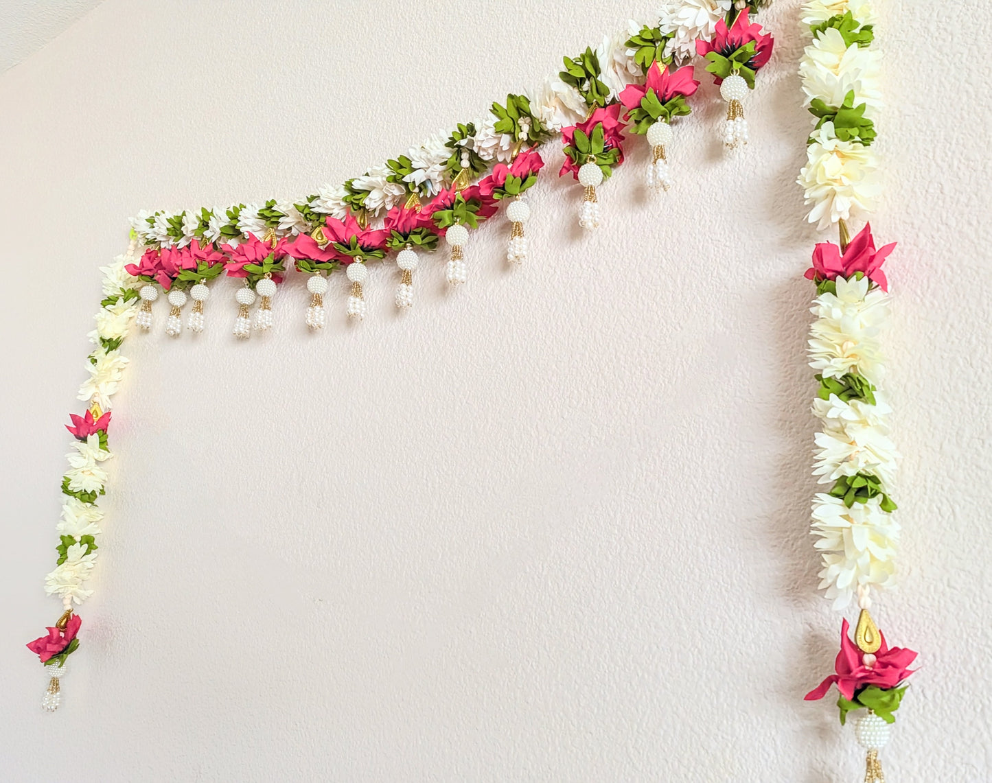 Fabric Toran with side hanging/Diwali Entrance Door Toran