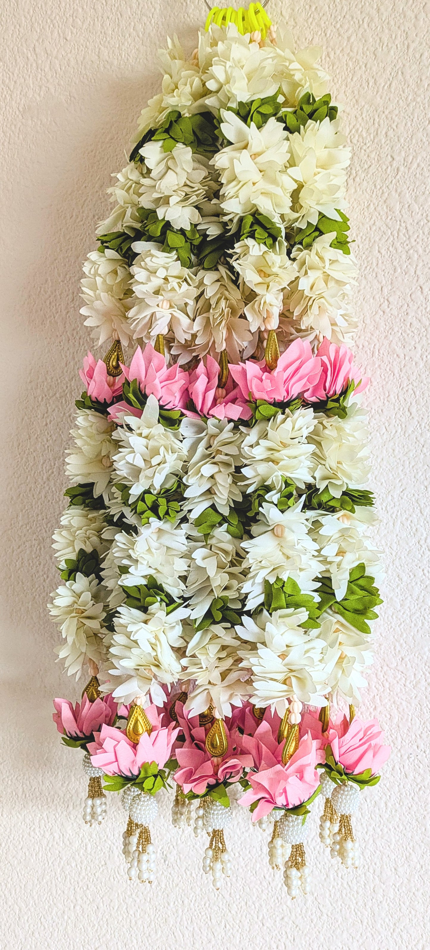 Fabric flower latkan ( Pair )