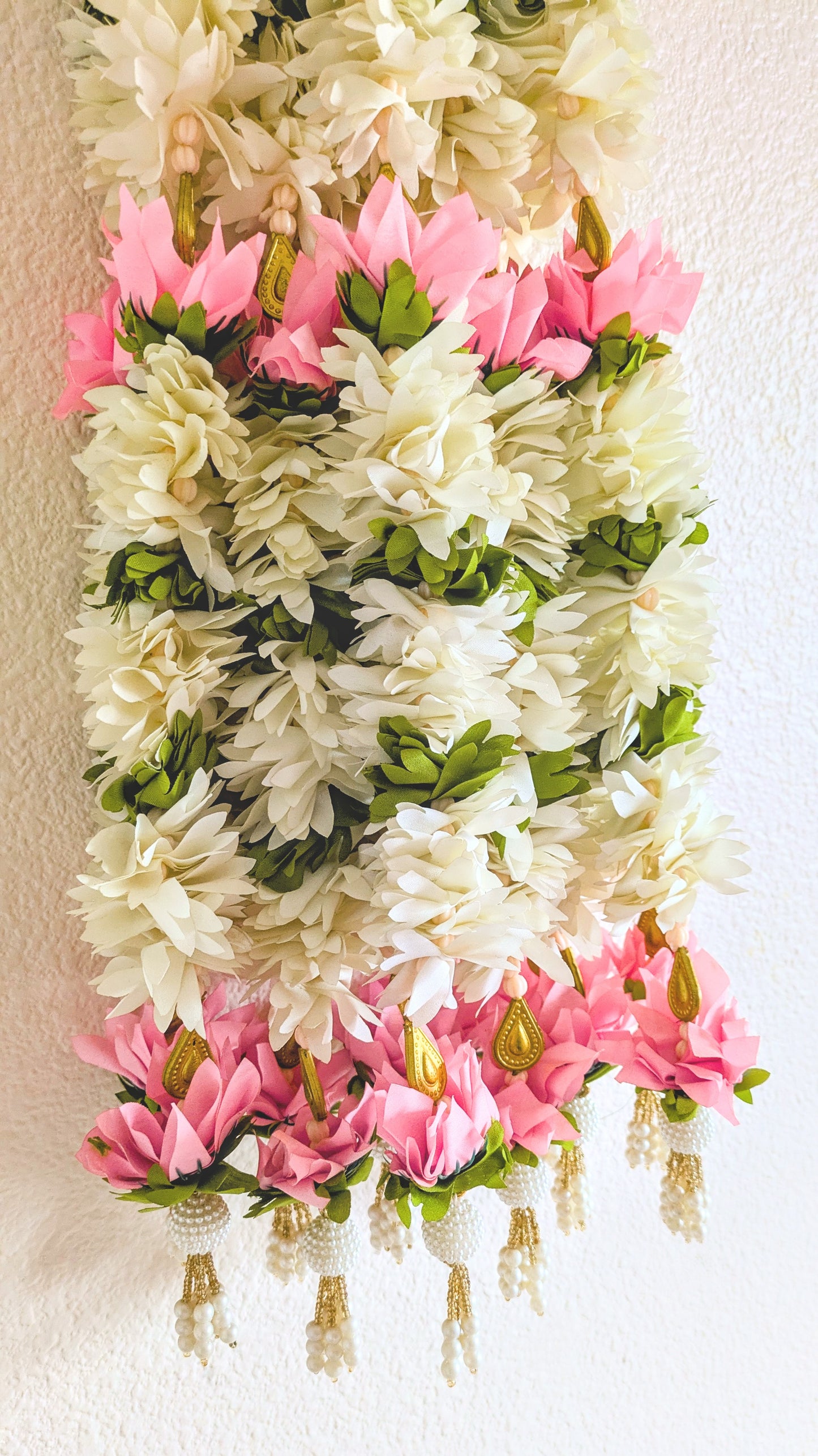 Fabric flower latkan ( Pair )