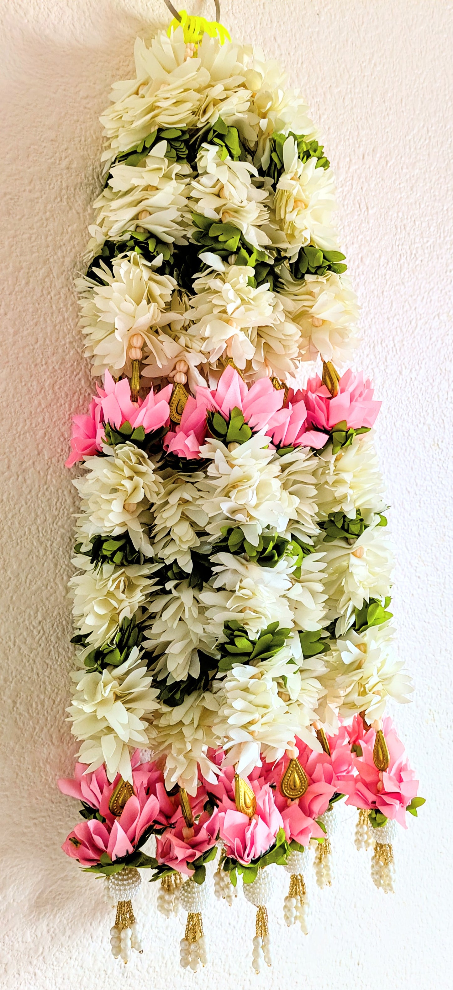Fabric flower latkan ( Pair )
