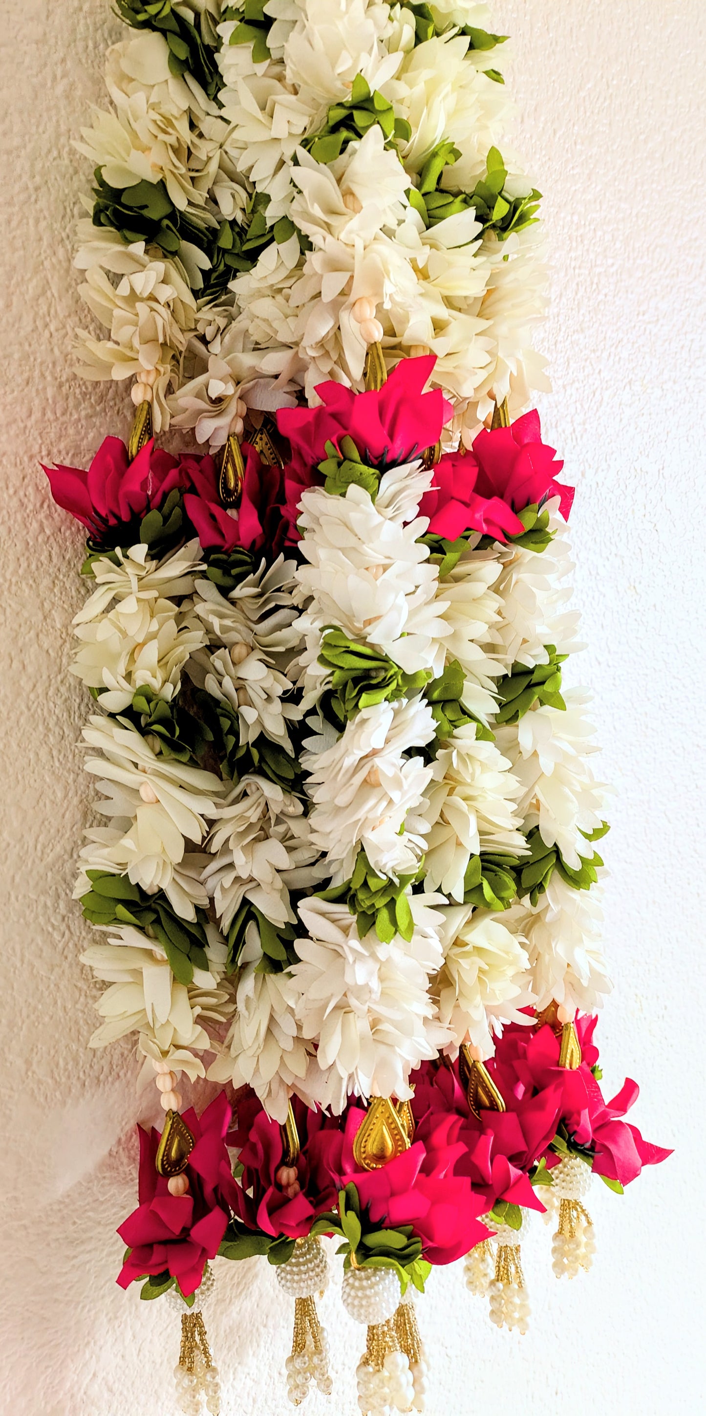 Fabric flower latkan ( Pair )