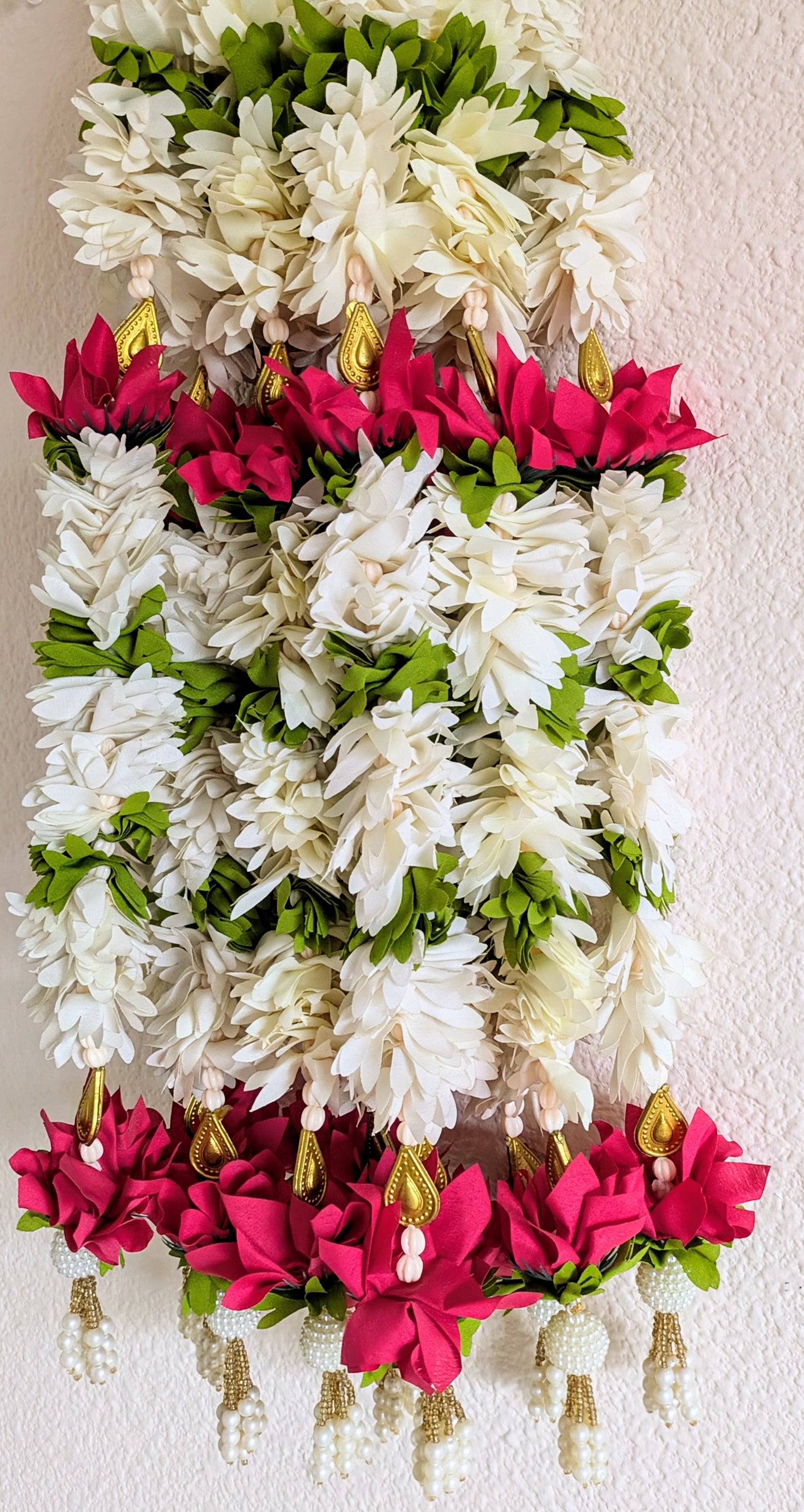 Fabric flower latkan ( Pair )