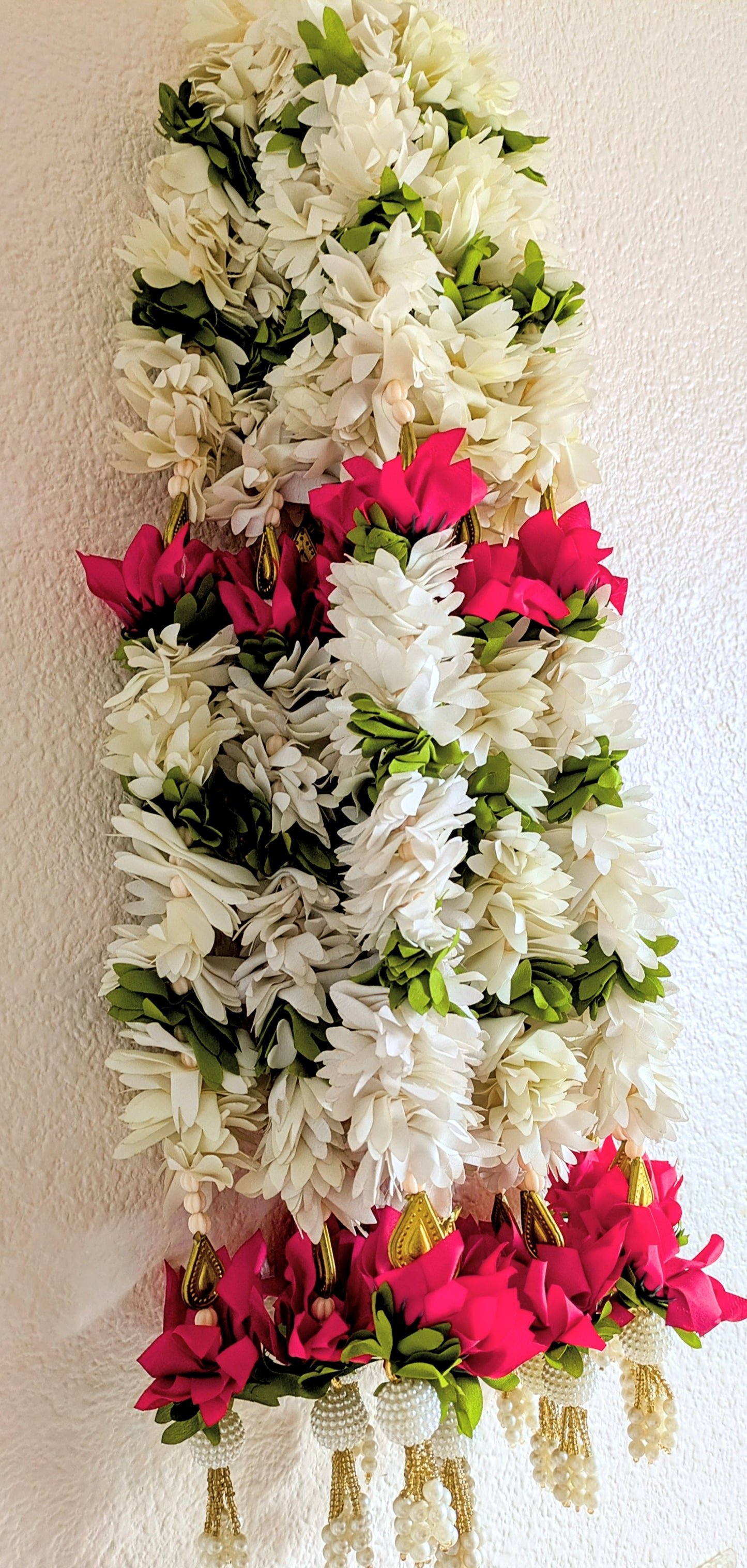 Fabric flower latkan ( Pair )