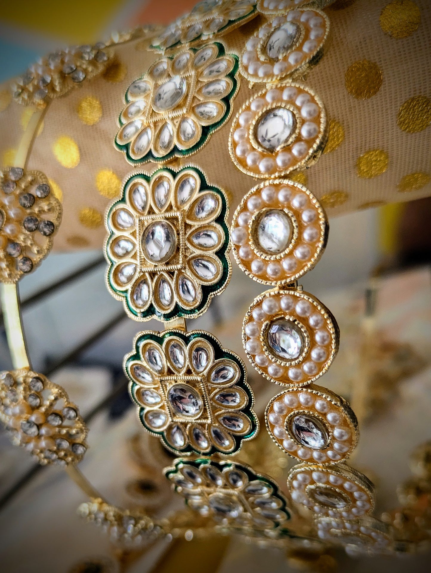 Kundan Mathapatti Headbands