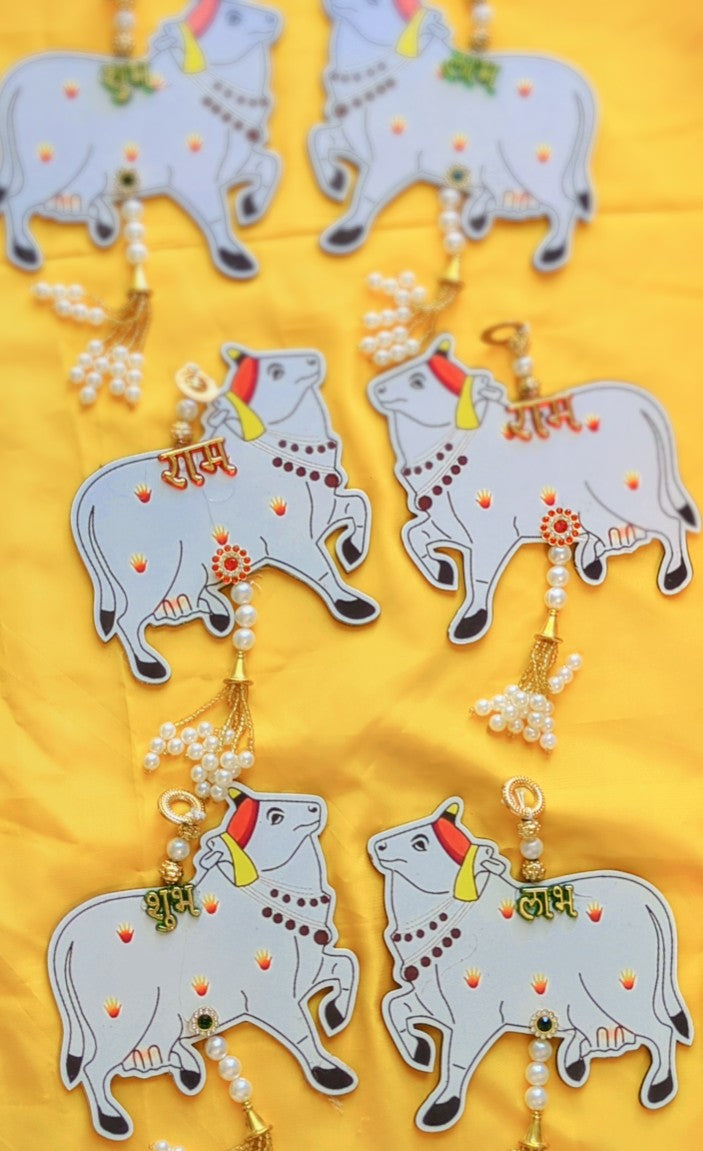 Pichwai Cow Shubh Labh