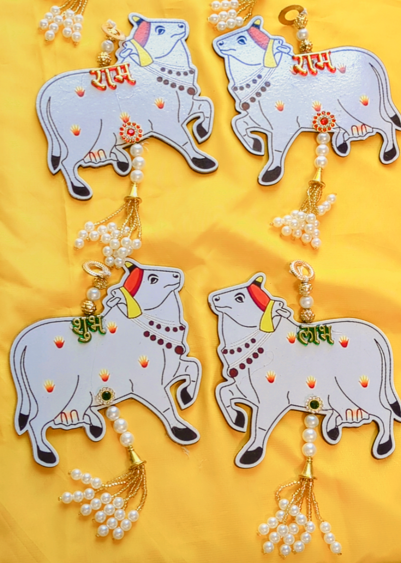 Pichwai Cow Shubh Labh
