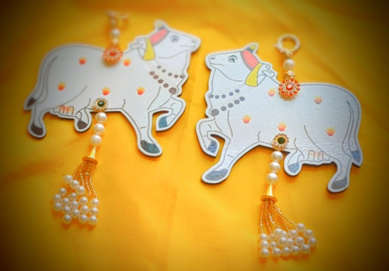 Pichwai Cow Shubh Labh