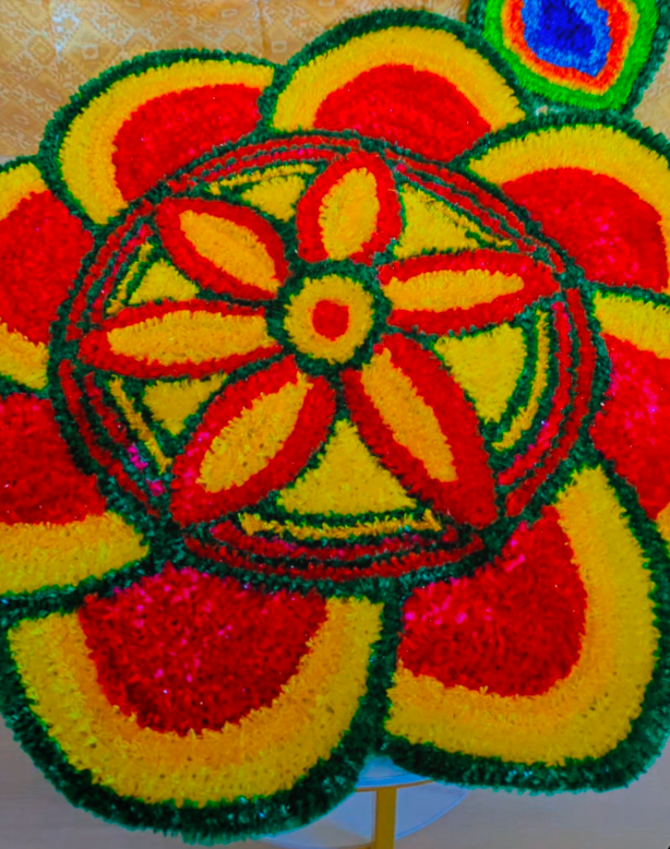 Reusable Rangoli Mat