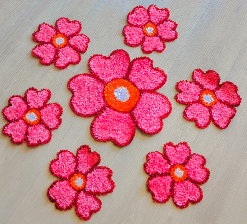 Reusable Rangoli Mat Set