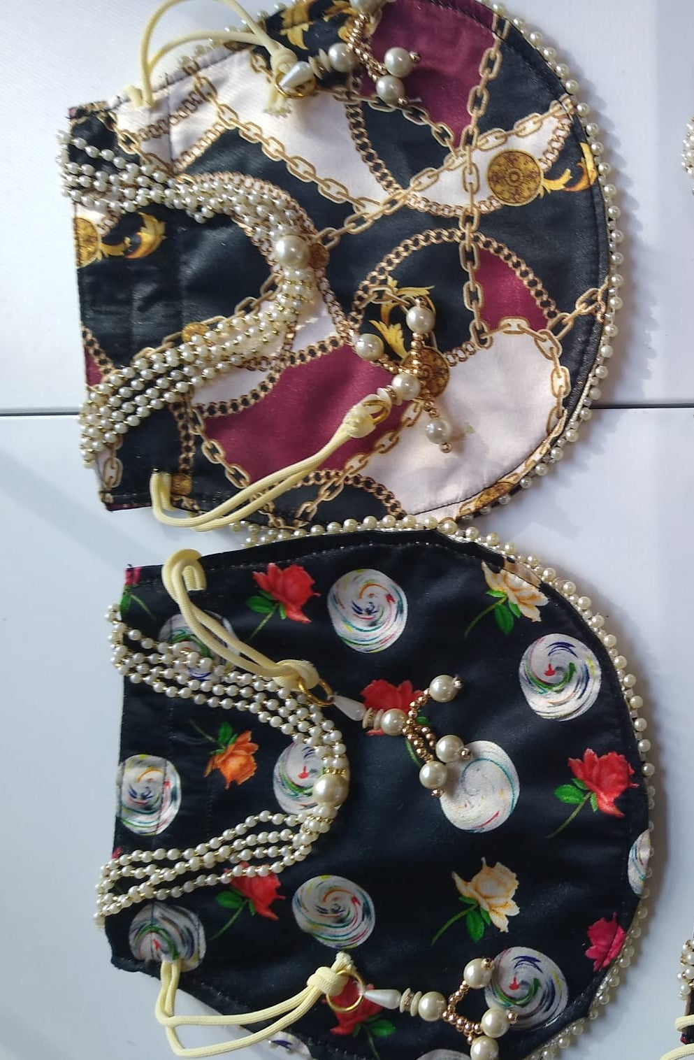 Traditional Indian Potli, Women Handbag, Handmade Bag, Christmas Gift, Party Fancy Clutch Purse, Wedding Favours, Return Gifts For Guests