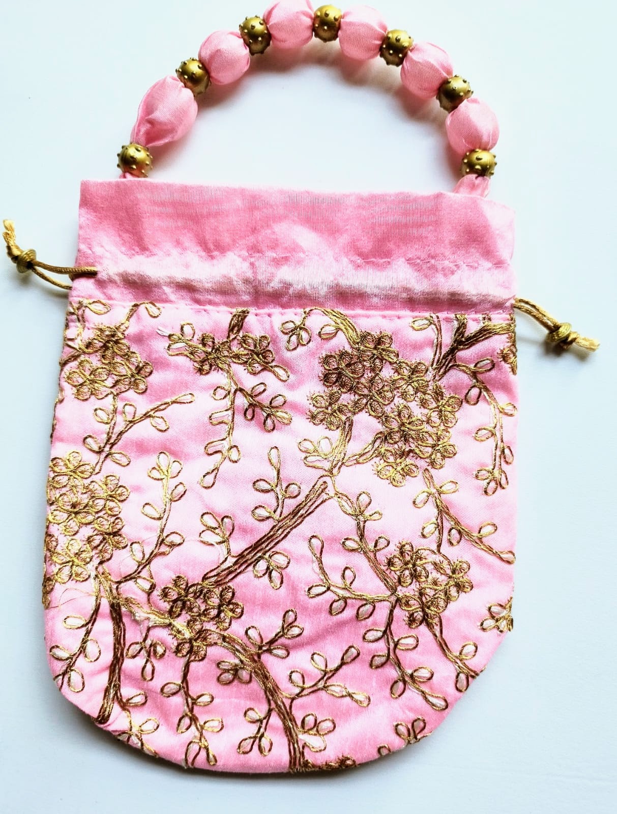 Traditional Indian Potli, Women Handbag, Handmade Bag, Christmas Gift, Party Fancy Clutch Purse, Wedding Favours, Return Gifts For Guests