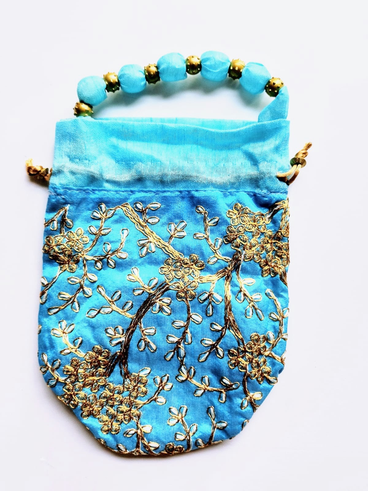 Traditional Indian Potli, Women Handbag, Handmade Bag, Christmas Gift, Party Fancy Clutch Purse, Wedding Favours, Return Gifts For Guests