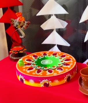 Handmade Wooden Decorative Dry Fruit Box | Diwali Box | Traditional Gift Box | Holi Color Box